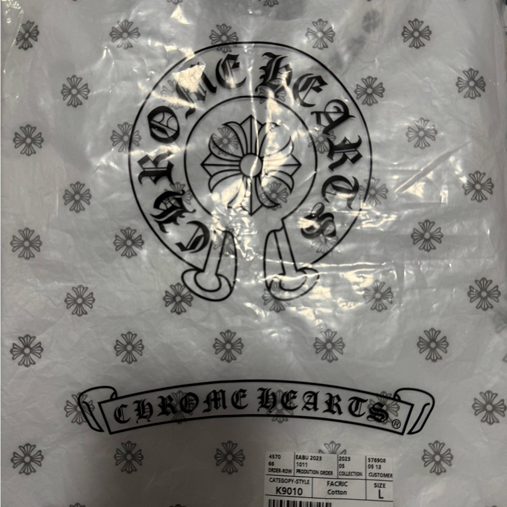 Chrome Hearts White Graphic Tee